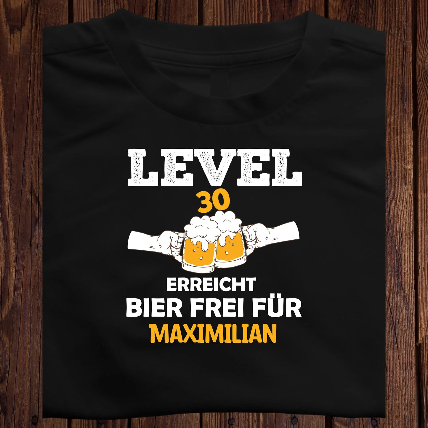T-Shirt Mockup Schwarz