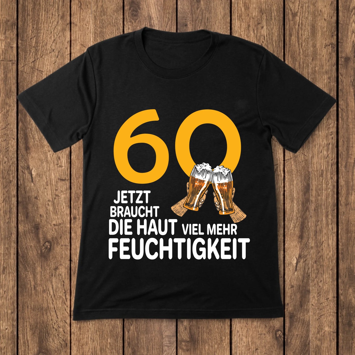 T-Shirt Mockup Schwarz 2