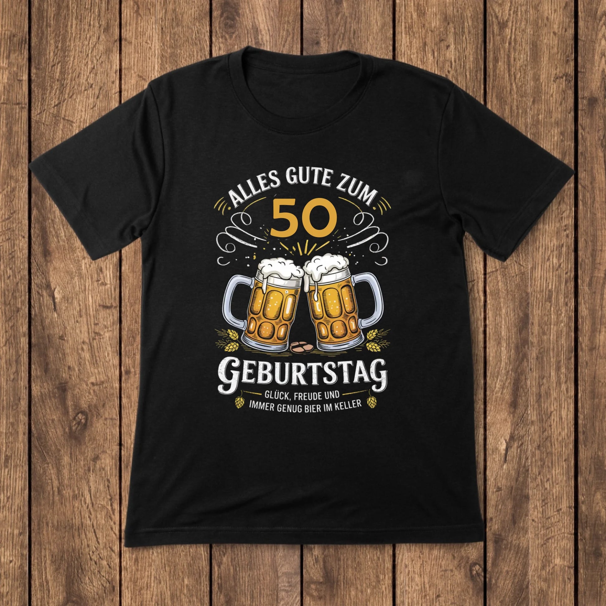T-Shirt Mockup Schwarz 2