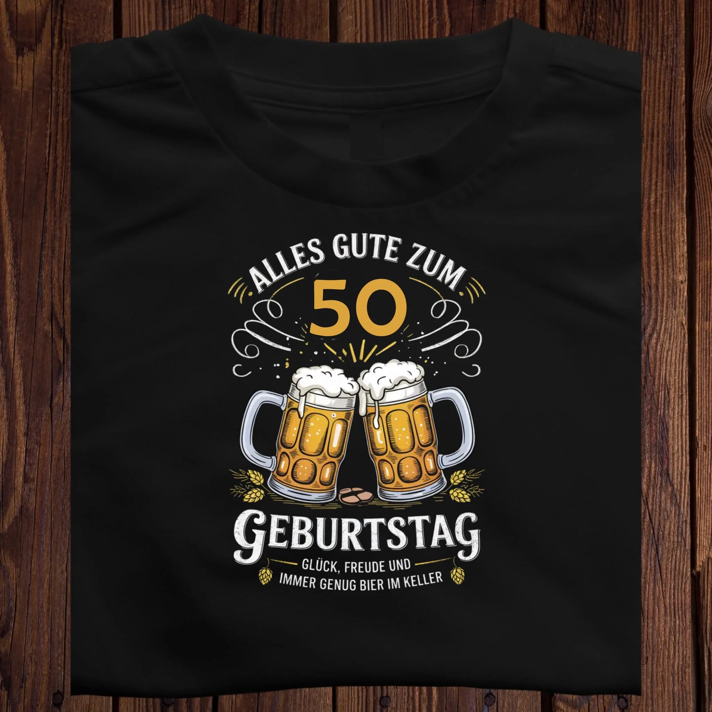 T-Shirt Mockup Schwarz