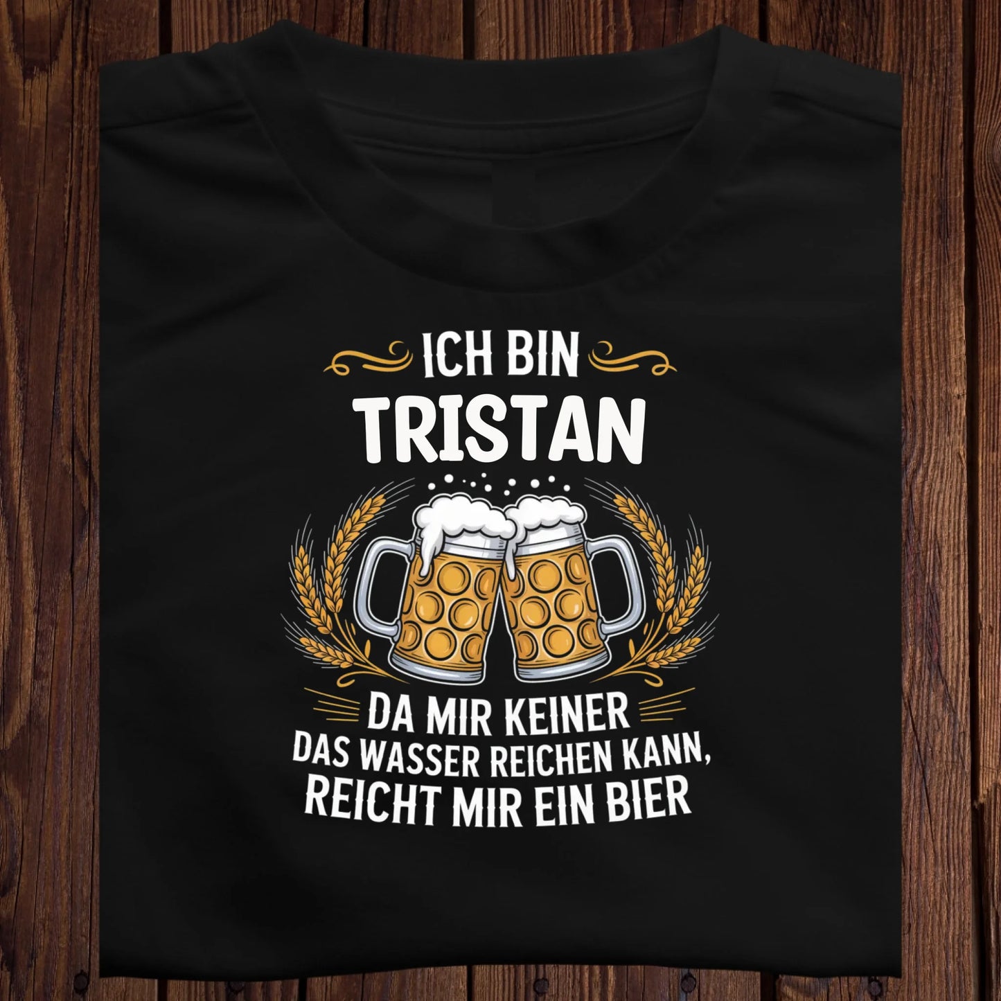 T-Shirt Mockup Schwarz