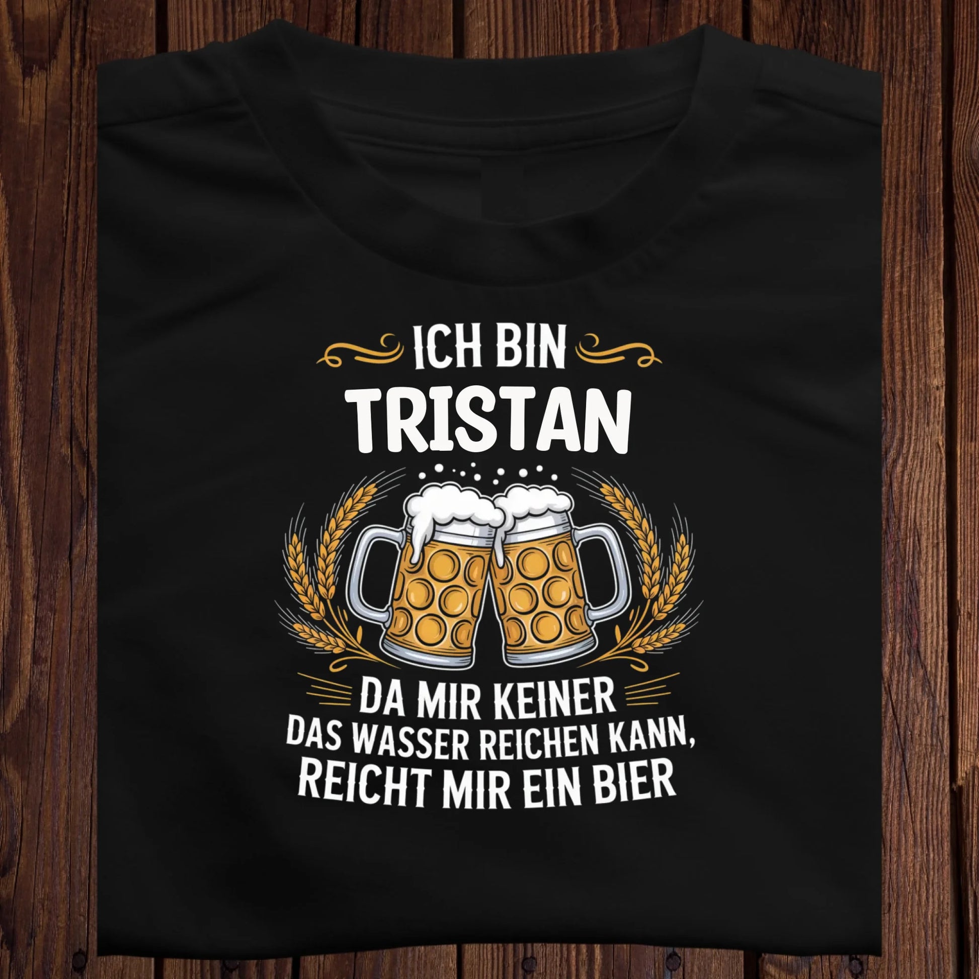 T-Shirt Mockup Schwarz