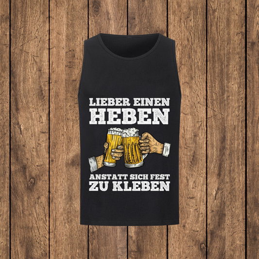 Lieber einen Heben anstatt sich fest zu kleben