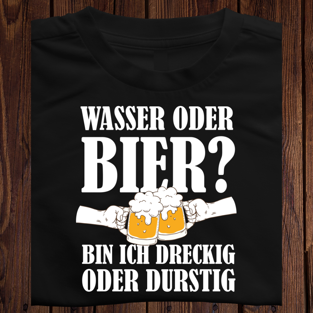 Wasser oder Bier?