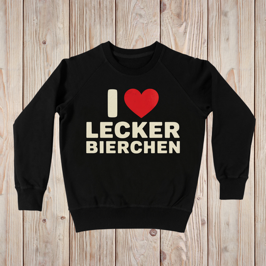 I love LECKER BIERCHEN! - Sweatshirt