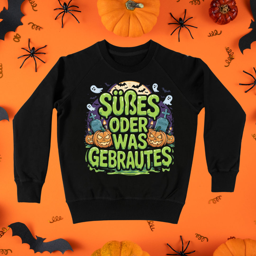Süßes oder was Gebrautes - Sweatshirt