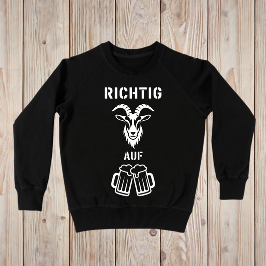 Richtig Bock auf Bier - Sweatshirt