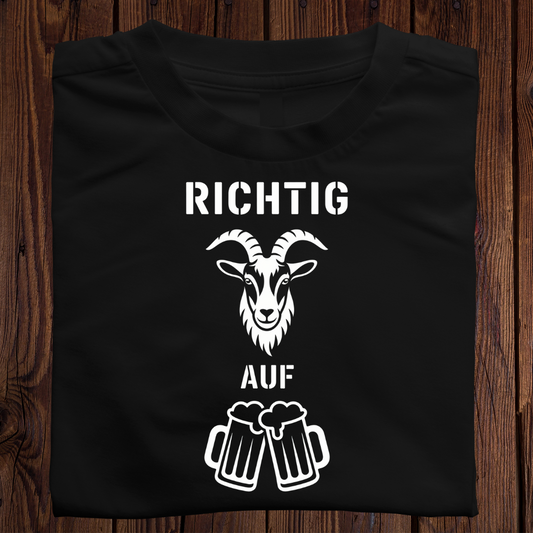 Richtig Bock auf Bier - Shirt