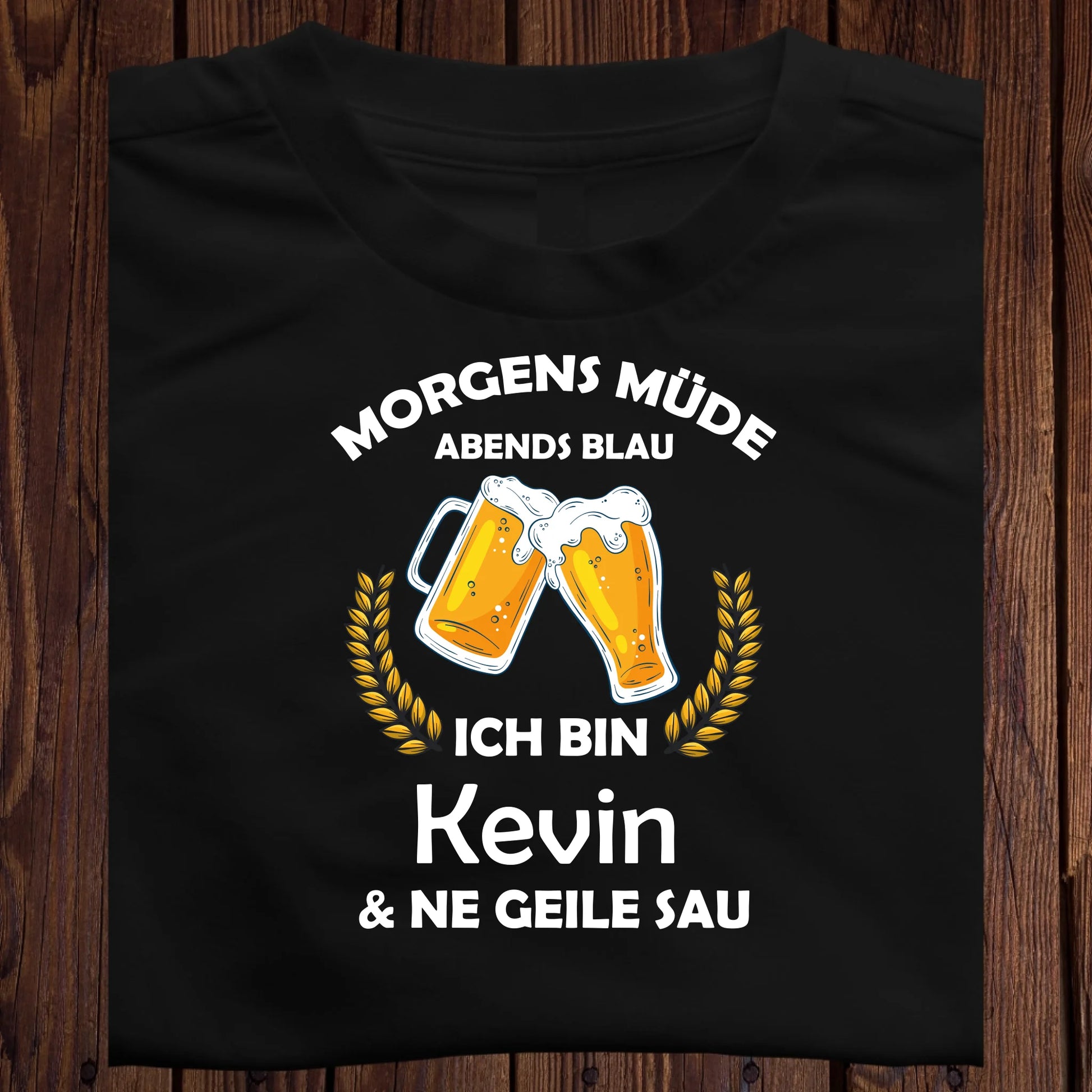 T-Shirt Mockup Schwarz