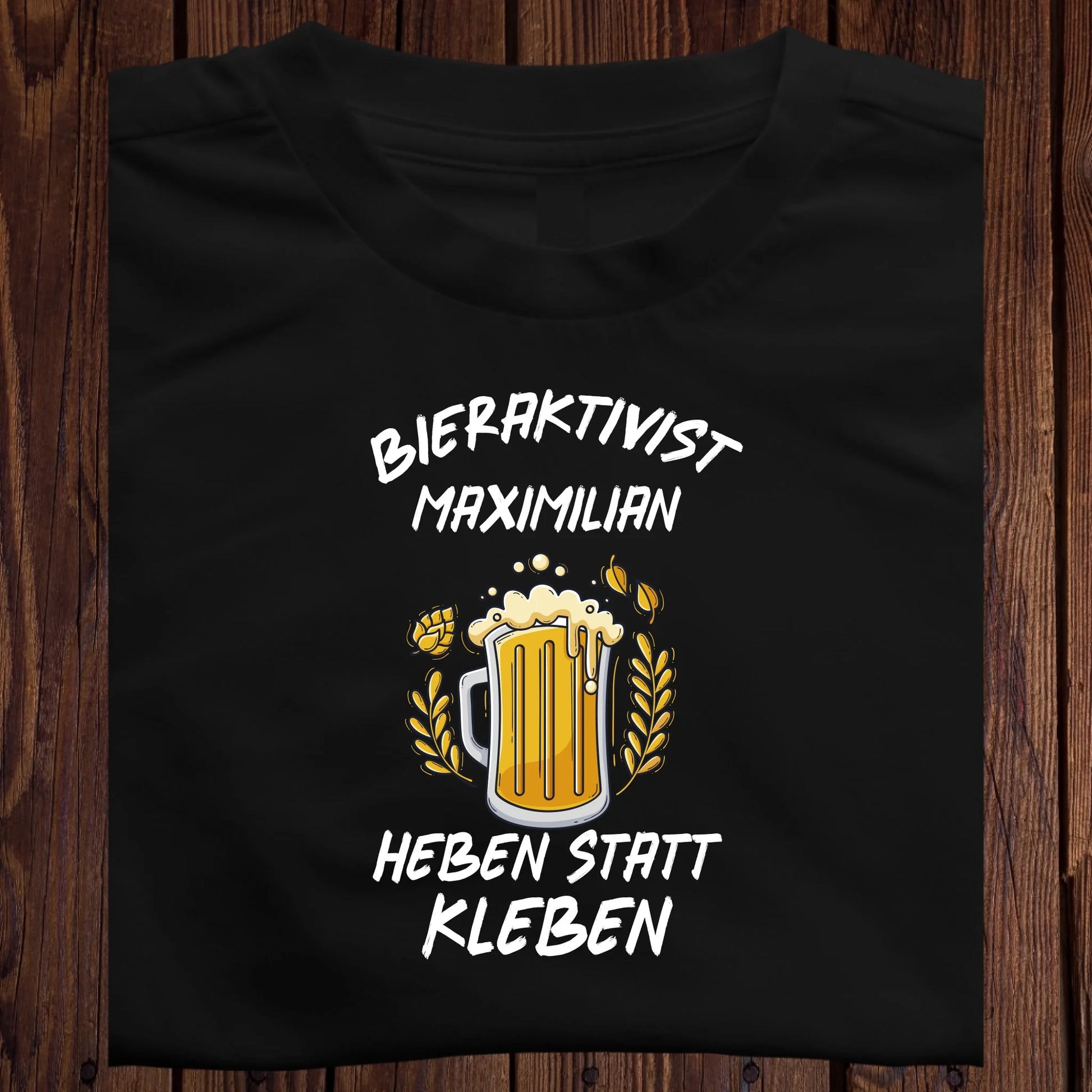 T-Shirt Mockup Schwarz