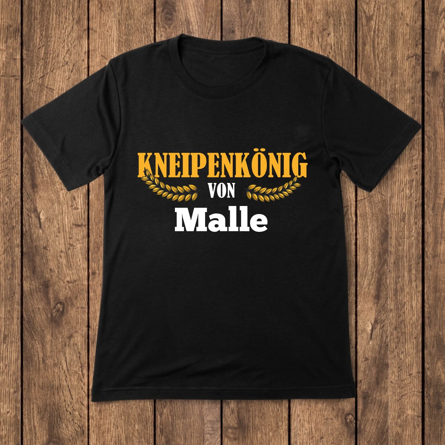 T-Shirt Mockup Schwarz 2