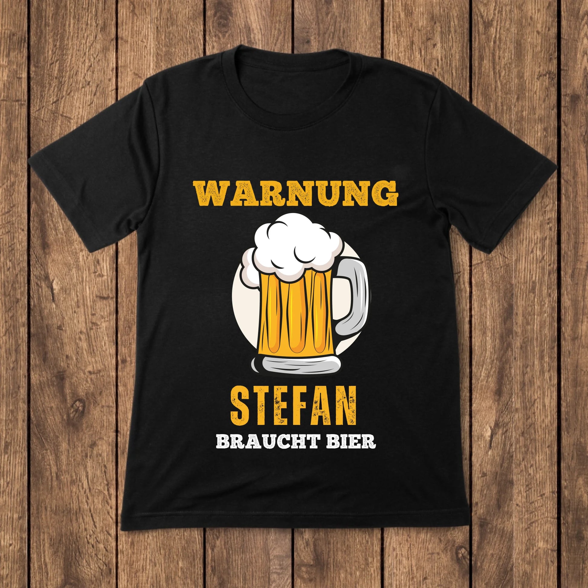 T-Shirt Mockup Schwarz 2