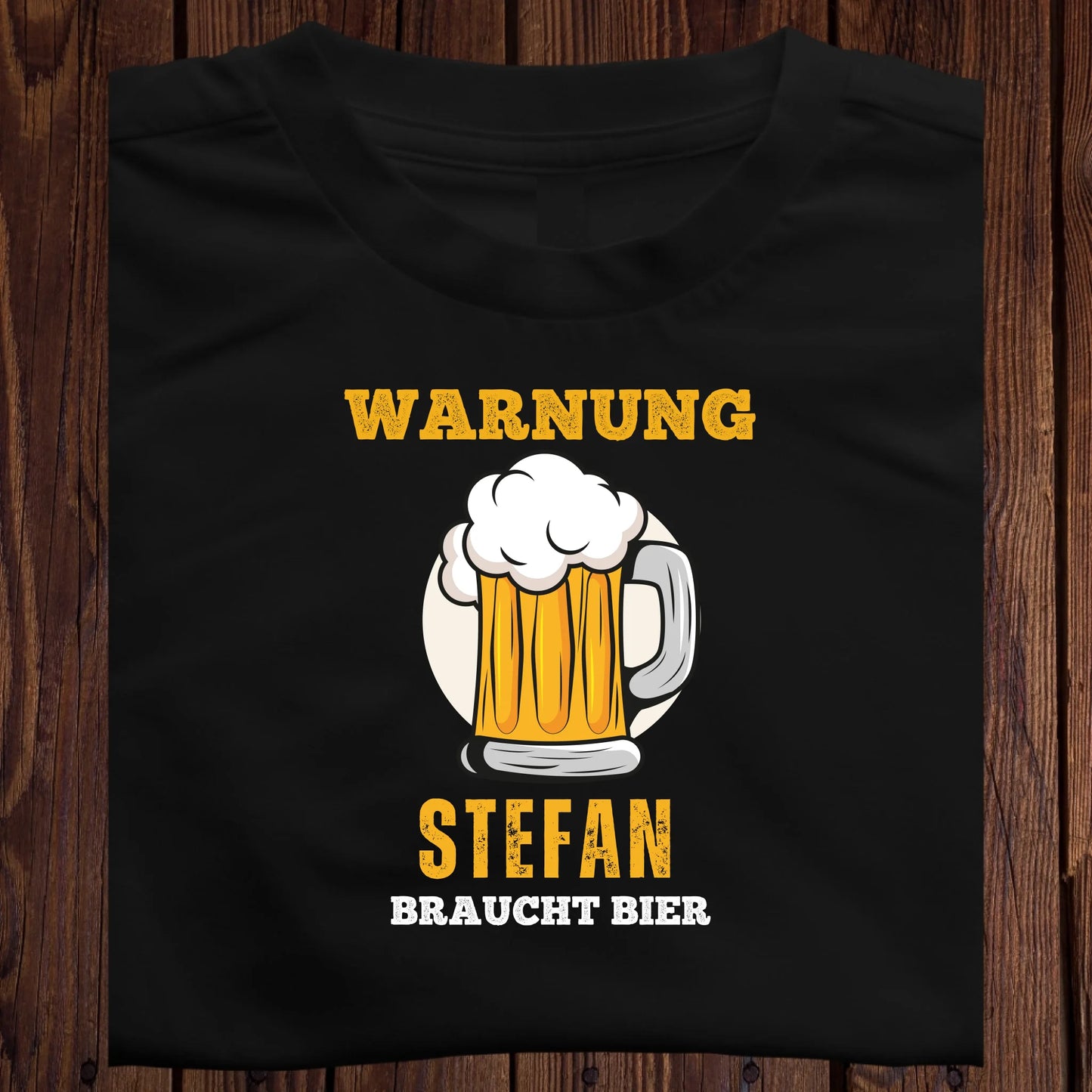 T-Shirt Mockup Schwarz