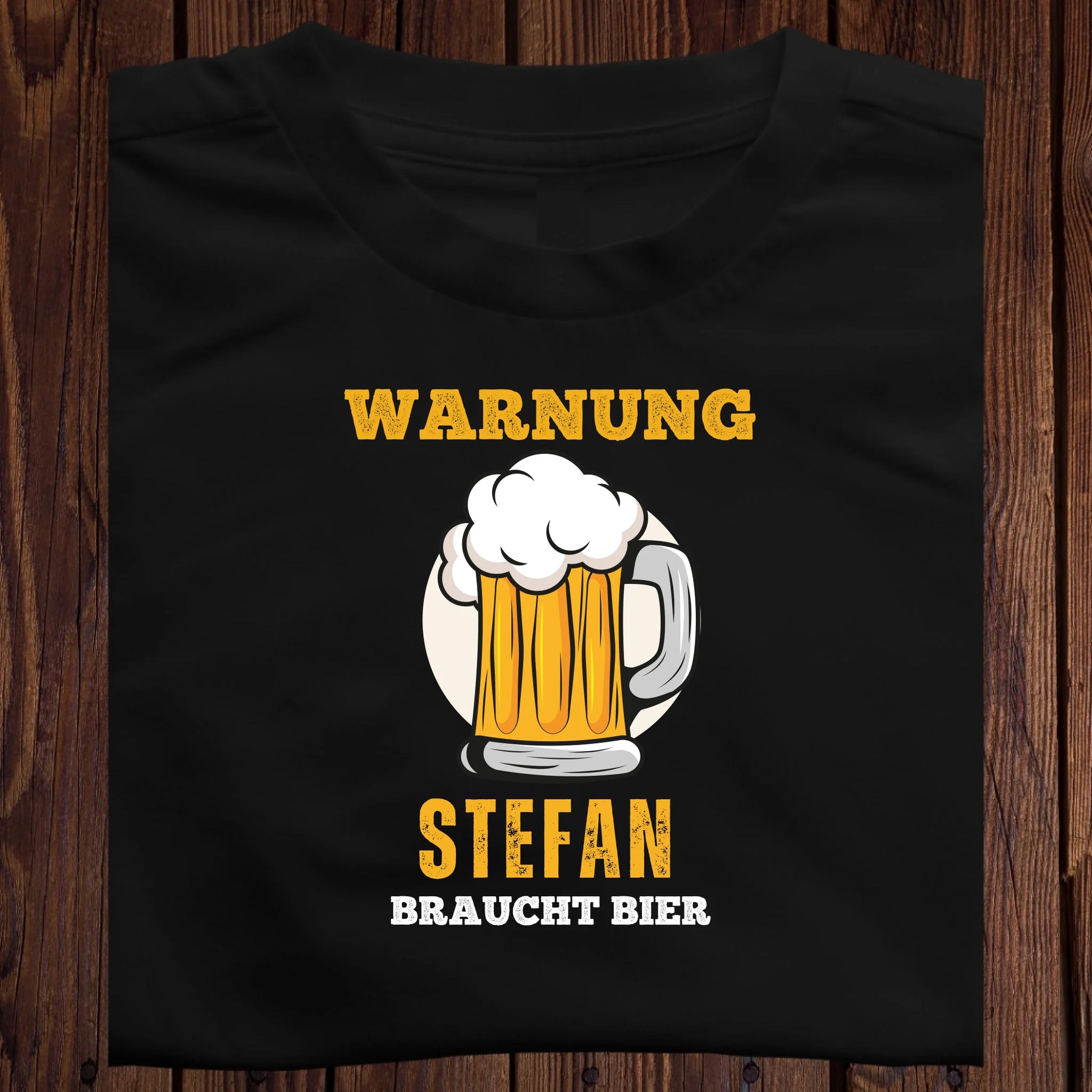 T-Shirt Mockup Schwarz