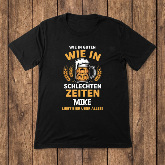 T-Shirt Mockup Schwarz 2