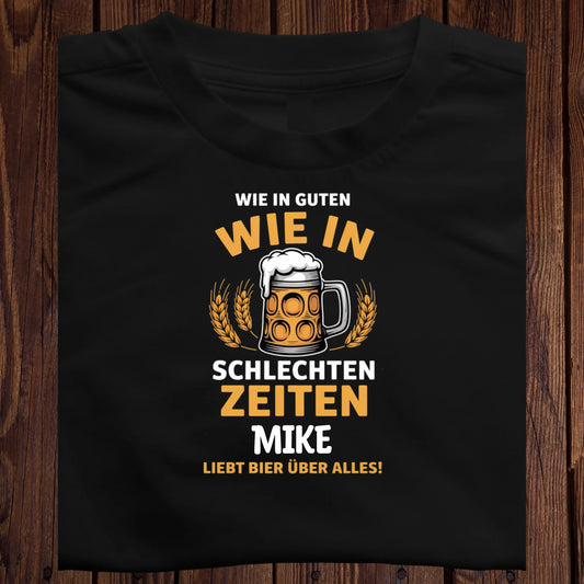 T-Shirt Mockup Schwarz