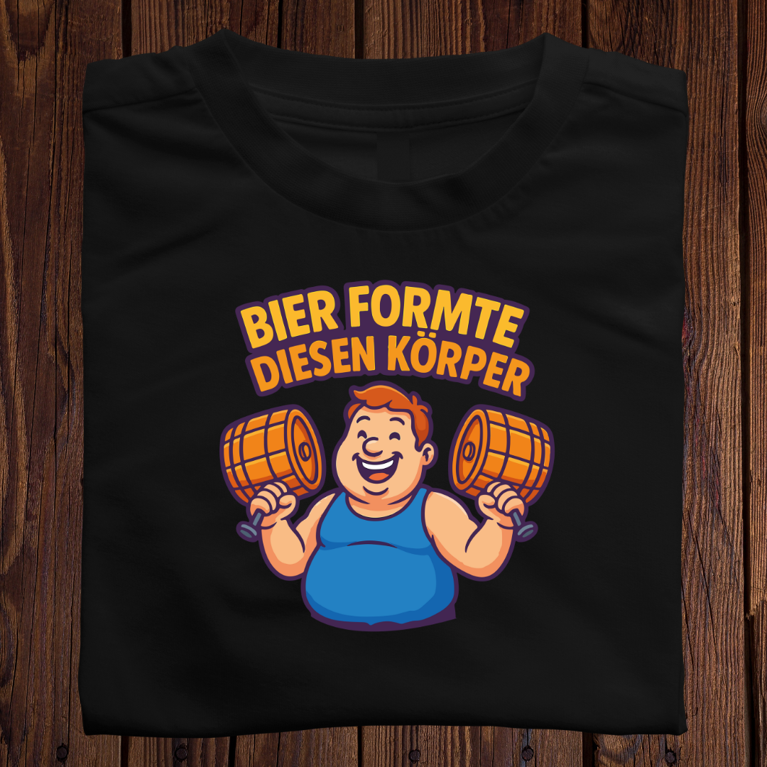 Bier formte diesen Körper