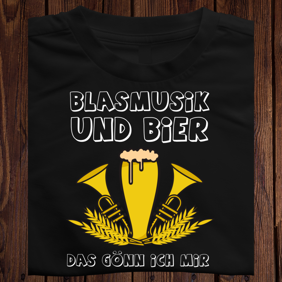 Blasmusik und Bier das Gönn ich mir