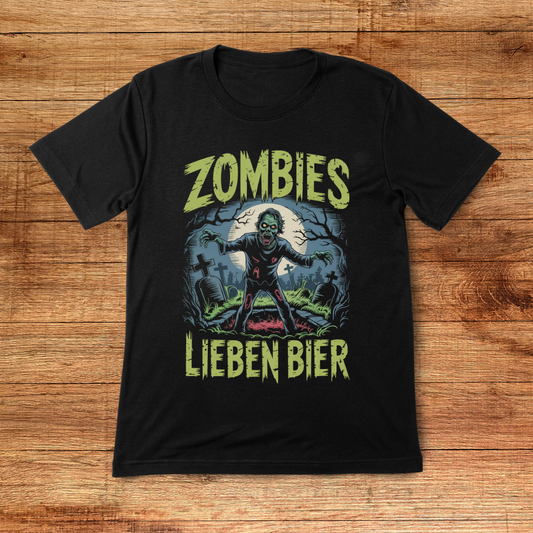 Zombies Lieben Bier - Shirt