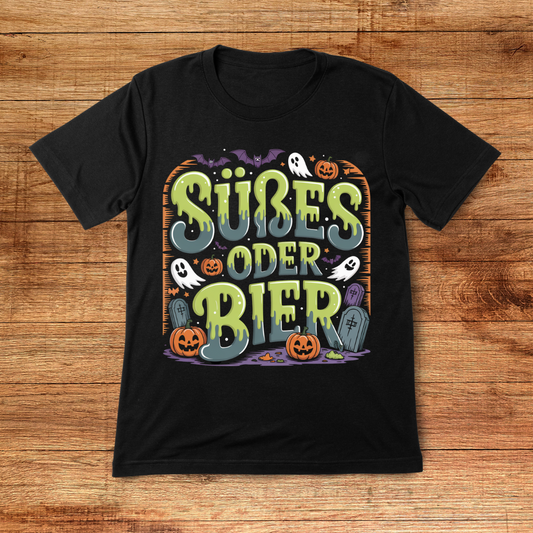 Süßes oder Bier - Shirt